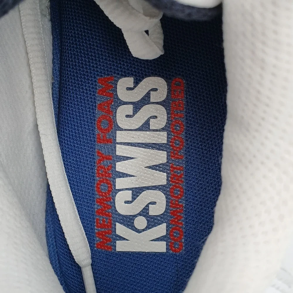 K-Swiss Men's 03426-130 E22/161‎ CMF Memory Foam Leather Training Shoes Size 9
